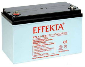 Effekta BTL12-38 一款值得關(guān)注的12V 38Ah進口蓄電池